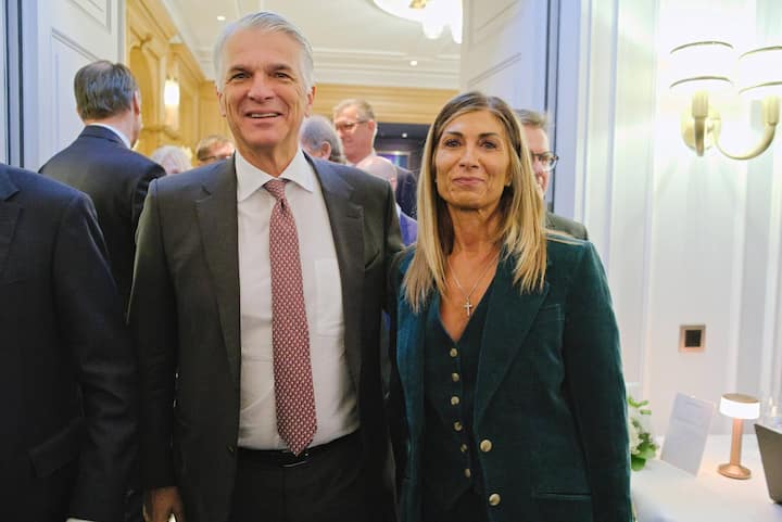 Thomas von Planta; Sergio Ermotti; Tina Ermotti.