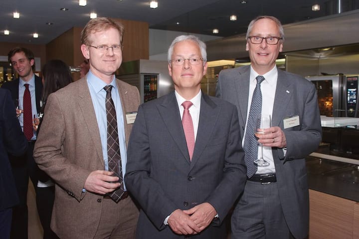 Donald Tillmann, ETH Foundation; Christian Casal, Director, McKinsey & Company; Urs Rüegsegger, SIX Group