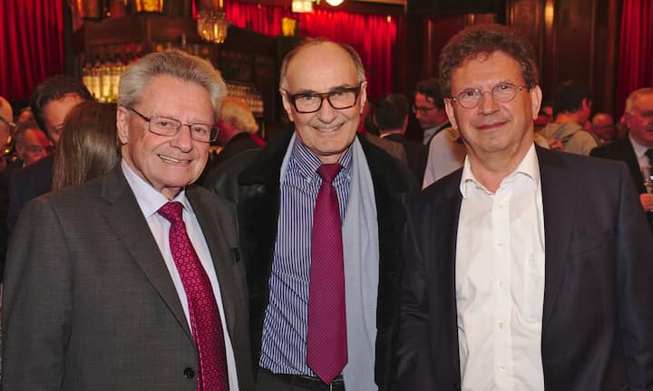 Ernst Homberger, alt Regierungsrat; Felix Gutzwiller, Präventivmediziner und Politiker; Siegfried Gerlach, CEO Siemens Schweiz