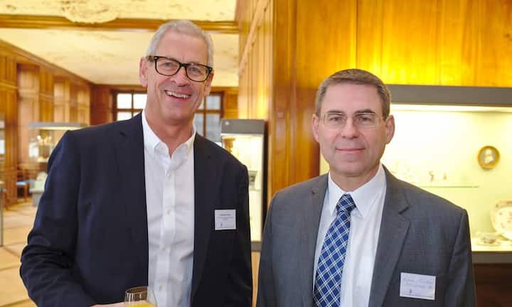 Christoph Hilber, Managing Partner, P-Connect;
Andreas Földenyi, CEO, Discendo AG