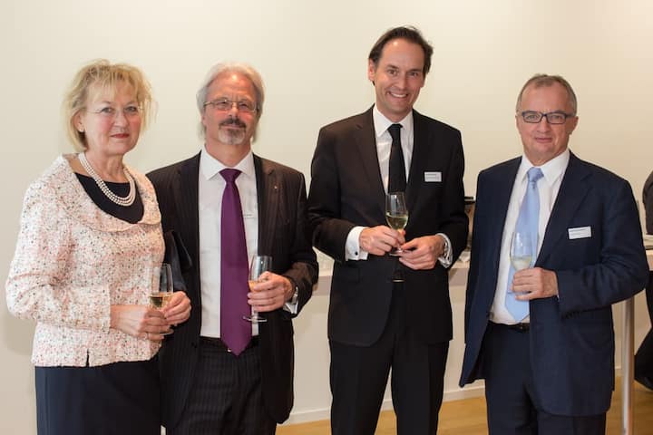 Mariann Tännler; Uwe Tännler, Swiss Marketing SMC; Patrick Warnking, Google Switzerland GmbH; Hans-Peter Rohner, PubliGroupe AG