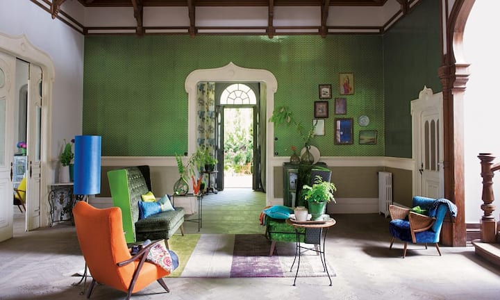 Die Innenarchitektin Tricia Guild ist für ihre teils aussergewöhnlichen Farbkombinationen bekannt.