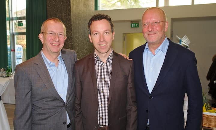 Walter Brenner, Professor für Informationsmanagement, HSG;
Patrik Müller, Chefredaktor, AZ Medien;
Roger de Weck