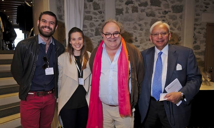 Christopher M. Linter, Managing Partner, UpRiver GmbH;
Viviane Müller;
Martin Meuli, Klinikdirektor, Kinderspital Zürich;
Sushil Premchand, Managing Director, PRS Services AG