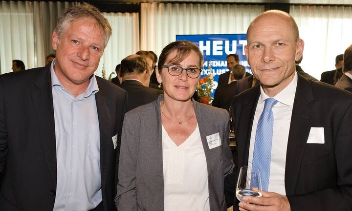 Andreas Hürlimann, VRP, LEM Holding SA; Chantal van der Haegen, Partner, BELIMO Holding AG; Lars van der Haegen, CEO, BELIMO Holding AG