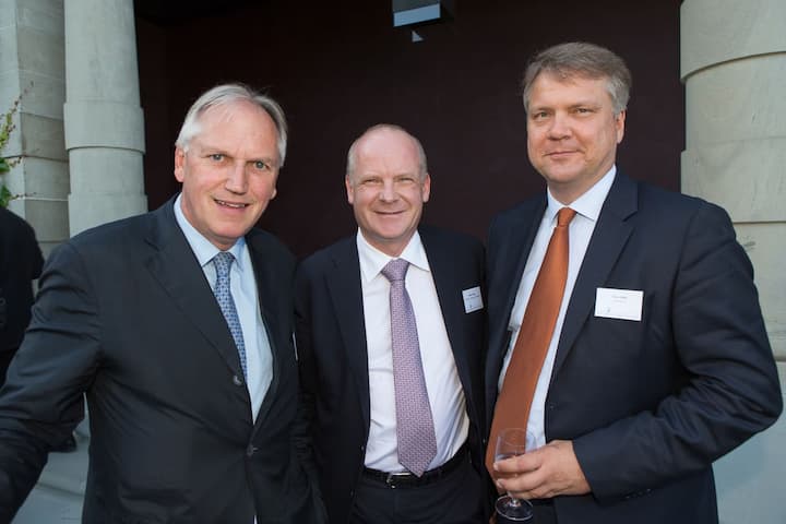 Thomas Borer, General Partner, Dr. Borer Consulting; Peter Tinner, Head of Sales & Marketing, OC Oerlikon Corporation AG; Timo Vättö, Partner, Valcrea AG