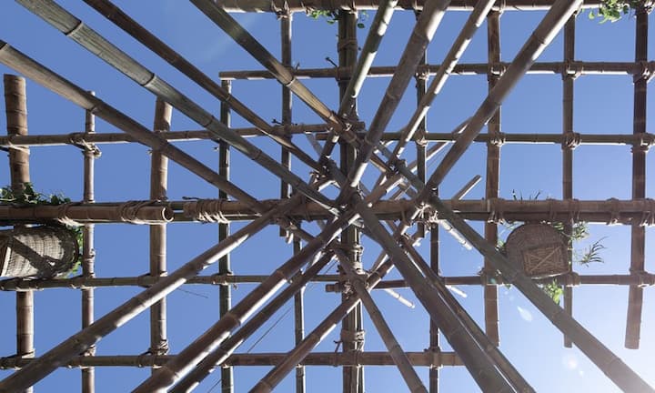 Speziell ist die Bauweise, die ohne Nägel und Bretter auskommt.