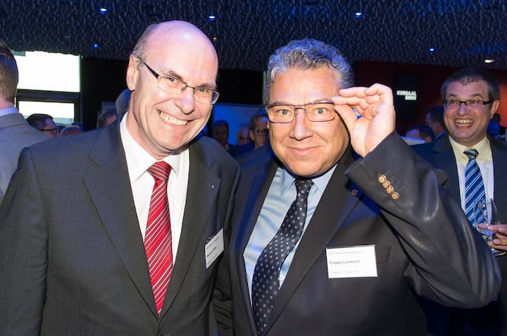 Markus Hutter, Nationalrat; Filippo Lombardi, Ständeratspräsident