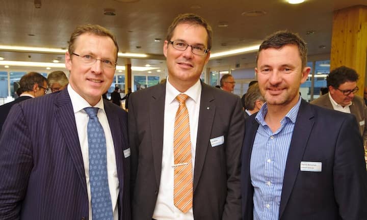 Dominik Bürgy, Ernst & Young;
Urs Matter, Balmer-Etienne AG;
Patrick Schacher, Hoffmann & Co AG