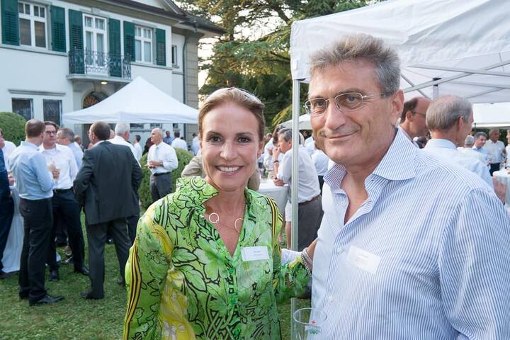 Silvia Affolter, Cityguide TV; Heinz Schärer, Homburger Rechtsanwälte AG