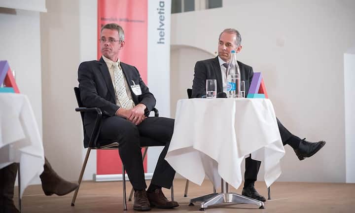 Impressionen von der Podiumsdiskussion «Rendez-vous Helvetia»