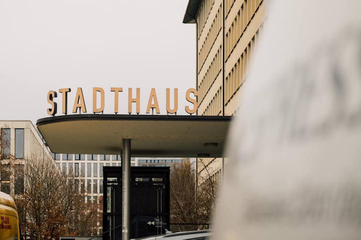 Im Stadthaus war einst die Zentrale von Landis & Gyr.