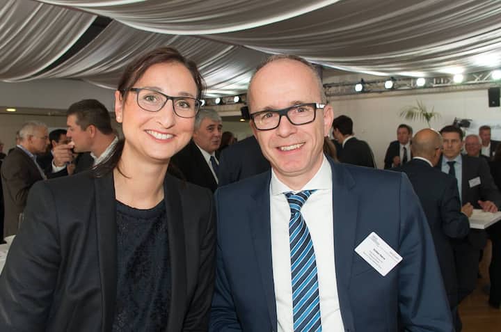 Silvia Urbon, Head Marketing, Hugo Boss Schweiz AG; Volker Herre, Managing Director, Hugo Boss Schweiz AG