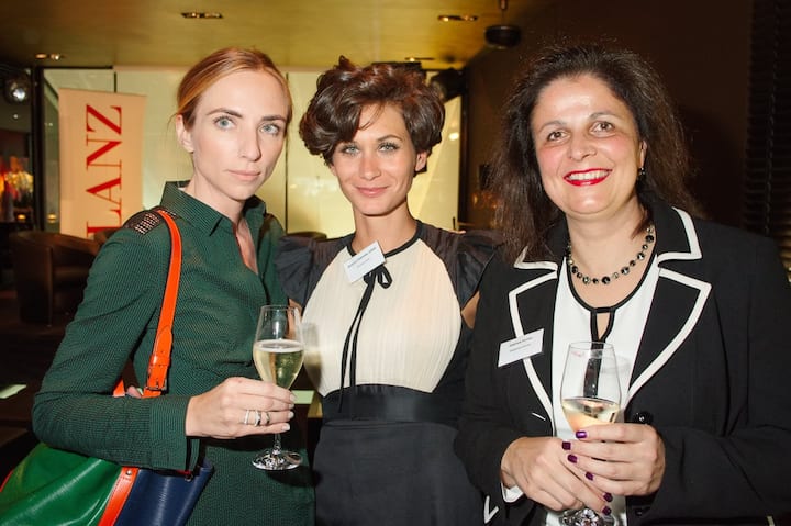 Regine Schöller, AKRIS; Antonia Gabriella Jöbstl, Boutique Eres; Gabriele Pichler, Wiedemann Kerzen.