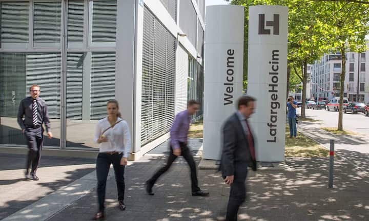 Lafarge-HolcimAnteil USA 2017: 34,9 ProzentDifferenz zu 2016: - 1,6 ProzentUS-Investments: 12 Milliarden Franken