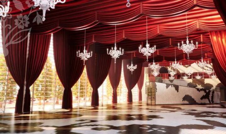 Konferenzräume sollen bis zu 960 Gästen Platz geben.