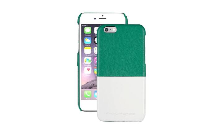 Mehrwert: Piquadro Diese Hülle aus Leder punktet mit zweifarbigem Look und sorgt für eine willkommene Abwechslung. Preis 50 Franken