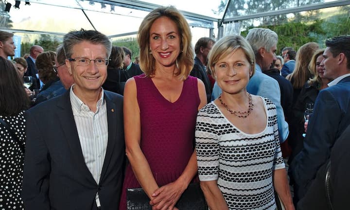 Roberto Rivola, Head of Communication, Engadin St. Moritz Tourismus;
Carolina Müller-Möhl, Präsidentin, Müller-Möhl Group;
Ariane Ehrat, Direktorin, Engadin St. Moritz Tourismus