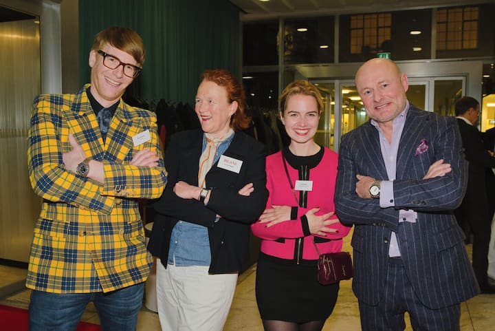 Marc SutterlÃÂ¼ti, ORIS SA; Iris Kuhn-Spogat, Bilanz; Nina Wiegand, Grand Seiko Europe S.A.S; Georges Kern, Breitling SA