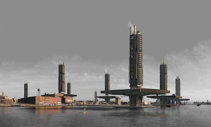 Auch die vertikalen Fabriken von New York erhielten eine lobende Erwähnung. Mit solchen Einrichtungen sollen Industriejobs in die reichen Länder zurückgeholt werden. Waren würden dann wieder näher am Konsumenten hergestellt.