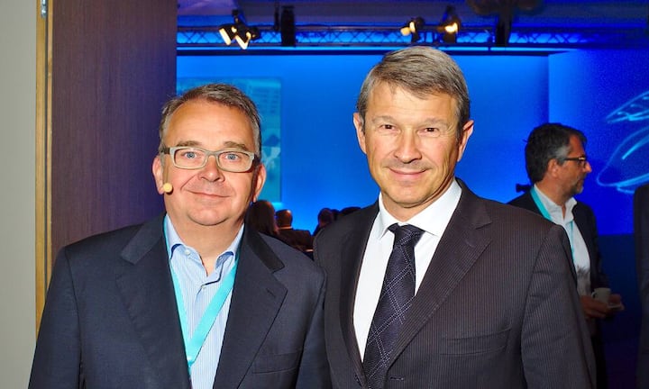 Markus Conrad, CEO, Tchibo;
Patrick Firmenich, Vice-Chairman, Firmenich