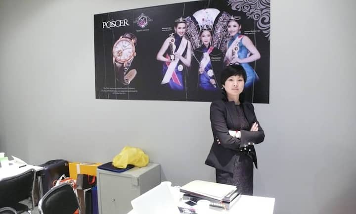 Wang Shu Lei, Chefin des chinesischen Uhrenherstellers Poscer, will schon bald in Halle 1 ausstellen.Gabriel Knupfer