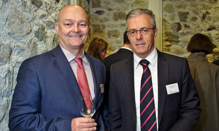 Ivan Sosio, Managing Partner, Swiss Executive Search AG;
Hans Baumgartner, Managing Director, Head Region Mittelland, Credit Suisse