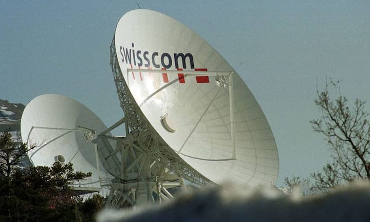 … und das Telekommunikations-Unternehmen Swisscom zu finden.