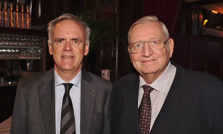 Max Fritz, Sekretär Zürcher Volkswirtschaftliche Gesellschaft; Ernst Buschor, alt Regierungsrat Kanton Zürich