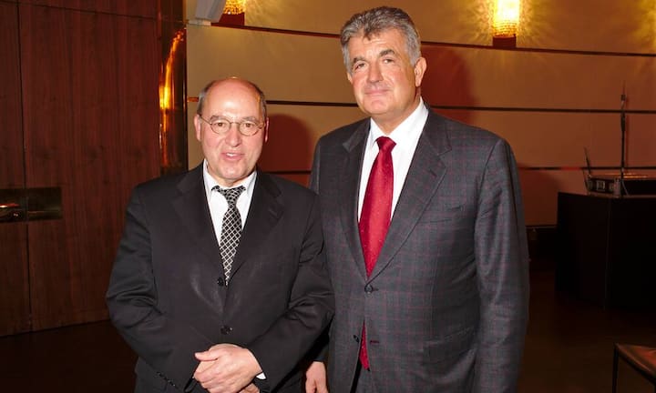 Gregor Gysi, Referent;
Guido Persterer, Präsident, Efficiency Club Zürich