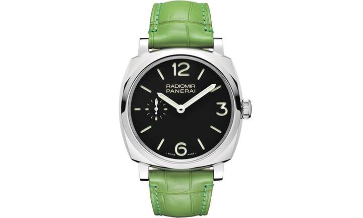 Panerai - Ideengeber
Radiomir 1940: Mit ihrem zeitlosen Design und den von der neuen Manufaktur in Neuenburg geschaffenen anspruchsvollen technischen Lösungen (72 Stunden Gangreserve) ist sie das Herzstück der aktuellsten Panerai-Kollektion. Historische Referenzen, zeitgemässe Uhrmacherkunst, italienisches Design und Schweizer Manufakturarbeit verbinden sich in der Radiomir 1940. 
Werk: Handaufzug, Kaliber P1000; Gehäuse: Stahl; Durchmesser: 42 mm