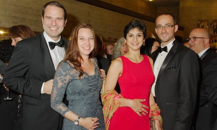 Beat Brechbühl, Anwalt, Kellerhals Anwälte ; Nicole Herzog, chairwoman, Sherpany-Agilentia AG; Andreia Fernandez, Tobias Häckermann, Agilentia AG