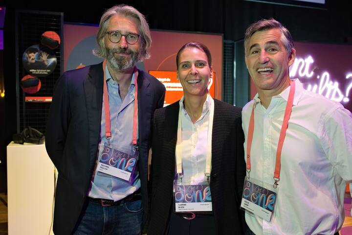 Michael MÃ¼ller, Valora;Corine Blesi, Swiss Economic Forum AG;Felix Graf, NZZ Mediengruppe AG
