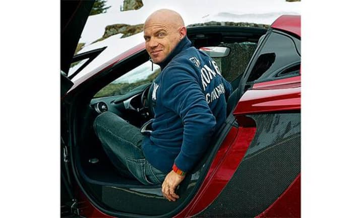 Fühlt sich schon ganz als Spider-Man: Autor Stephan Gubler.