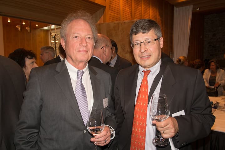 Roy C. Hitchman, Managing Director, Roy C. Hitchman AG Executive Search Consultants; Philippe Monnier, Executive Director, Greater Geneva Berne Area