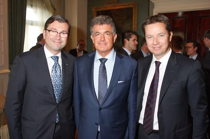 Joachim Masur, CEO, Zürich Schweiz; Guido Persterer, Präsident, Efficiency Club; Siro Barino, Inhaber, Barino Consulting