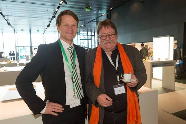 Peter Staub, CEO, pom+Consulting; Christian Hunziker, CEO Hunziker Partner AG