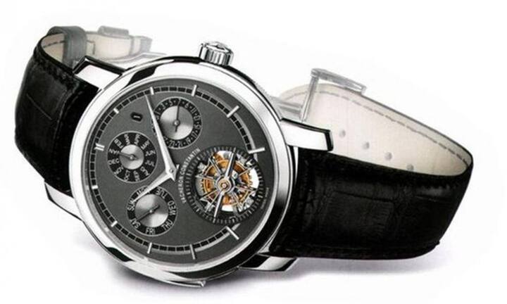 7. Vacheron Constantin Traditionnelle Kaliber 2755
Die Komplikationsuhr der ältesten ununterbrochen tätigen Uhrenmanufaktur der Welt gibt es ab etwa 550'000 Franken. Die Preise reichen bis weit über 700'000 Franken. Das abgebildete Exemplar kostet 615'000 Franken.