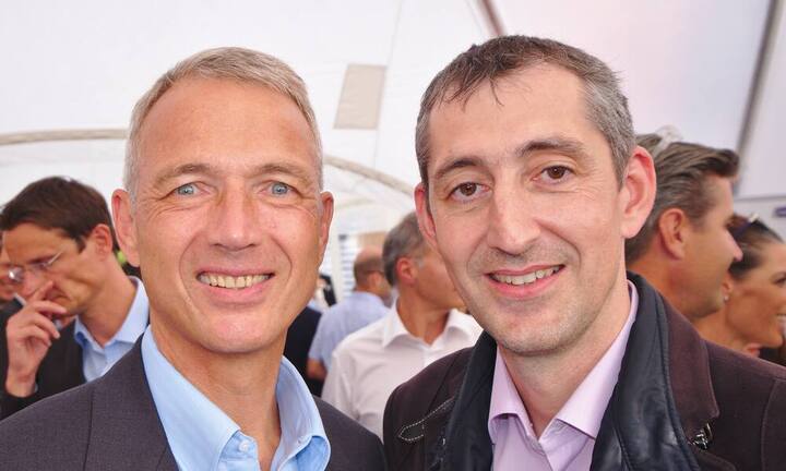 Axel P. Lehmann, Group COO, UBS AG;
Markus Bucheli, CFO, Nüssli Gruppe