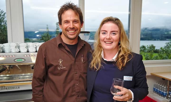 Bruno Trepp, Barista Trainer, Dä Kafimaa;
Bianca Braun, maxon motor ag