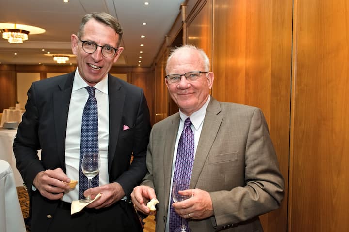 Frank-Jürgen Richter, Founder & Chairman, Horasis The Global Visions Community; John C. Cook, Chairman, Rock Lake Advisers GmbH