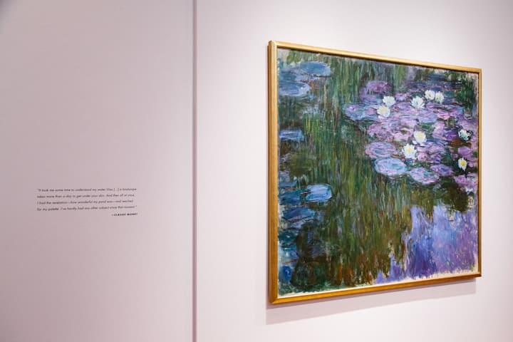 Claude Monets Seerosenteich «Nymphéas en fleur»