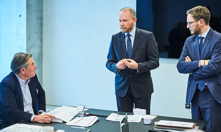 Alex Tobler (links) und Marcel Rickli von der BEKB