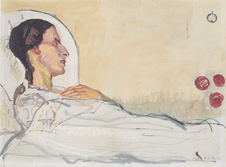 Ferdinand Hodler Valentine Godee-Darel 1914