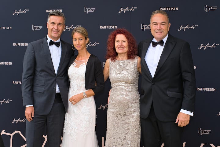 Jean-Pierre Stillhart, Bank Vontobel; Martina Bastl; Monika Eichenberger; Kenny Eichenberger, Kenny's