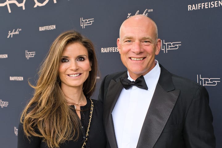 Mariebel Mozzi; Barend Fruithof, CEO, Aebi Schmidt