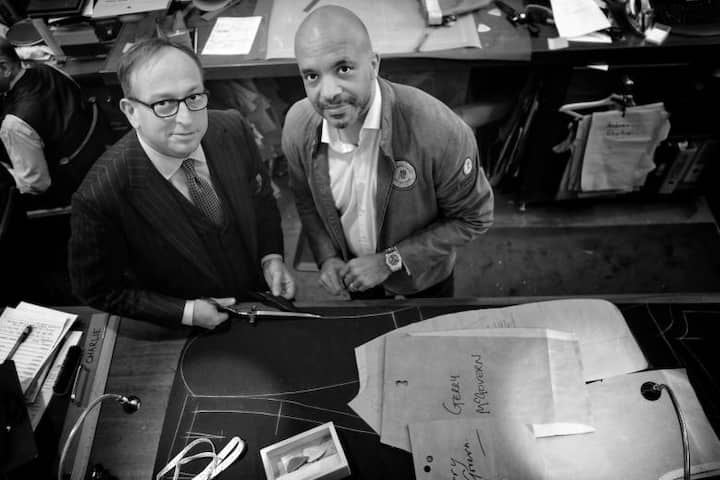 Szenenwechsel in die Londoner Savile Row