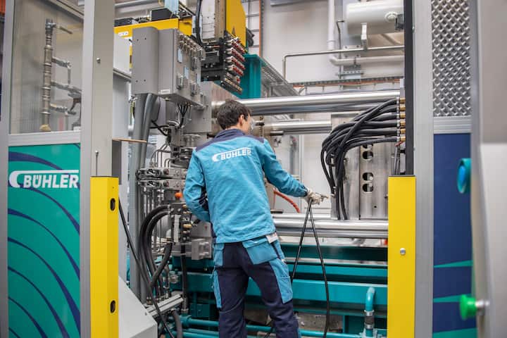 Blick in den Innovationscampus Cubic