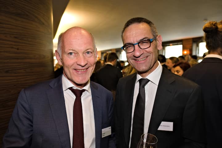 Daniel Glasl, Partner, Bratschi AG Zürich; Stefan Holenstein, Präsident Schweizerische Offiziersgesellschaft