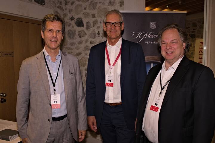 Richard Fritschi, Präsident, Sphinx Tools;Christoph Hilber, P-CONNECT Executive Search & Outplacement;Jean-Luc Cornaz, Citecs AG